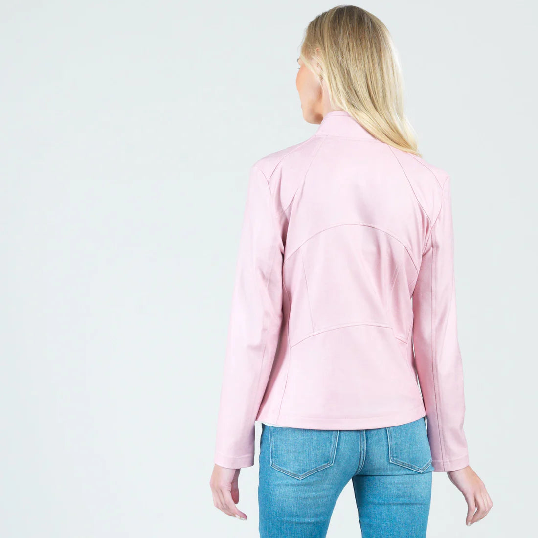 Clara Sunwoo Liquid Leather™ Signature Jacket - Pink
