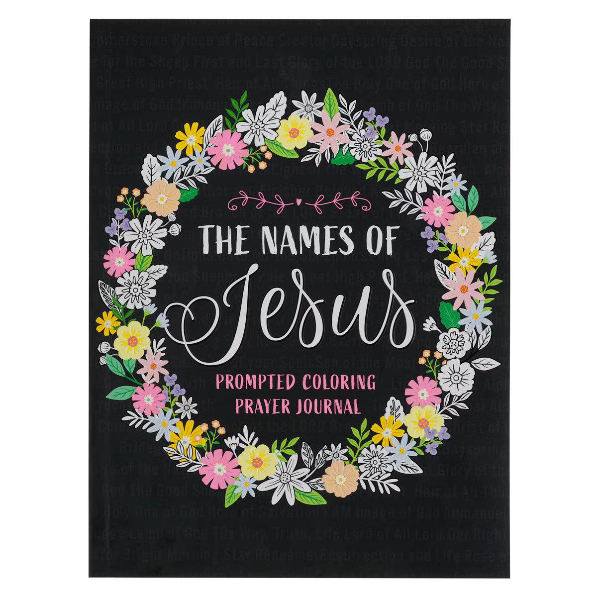 The Names of Jesus Prompted Coloring Prayer Journal