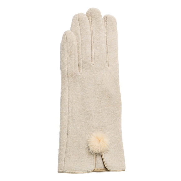 Jennifer Pom Pom Touch Screen Fingertip Gloves