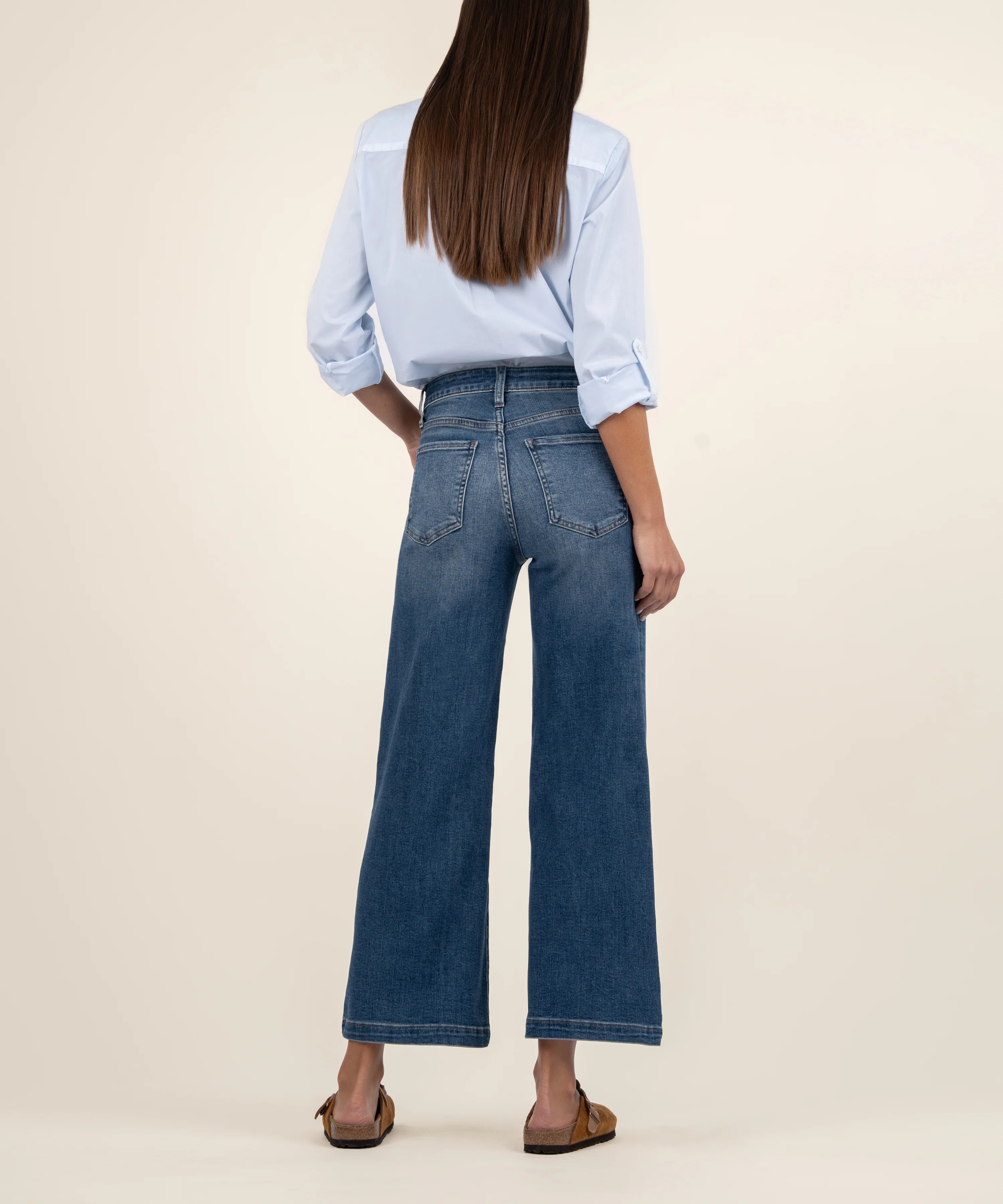 Kut from the Kloth Meg High Rise Wide Leg Jeans