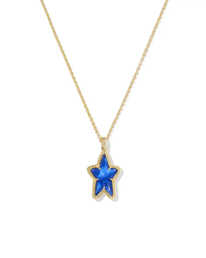 Kendra Scott Ada Star Gold Short Pendants