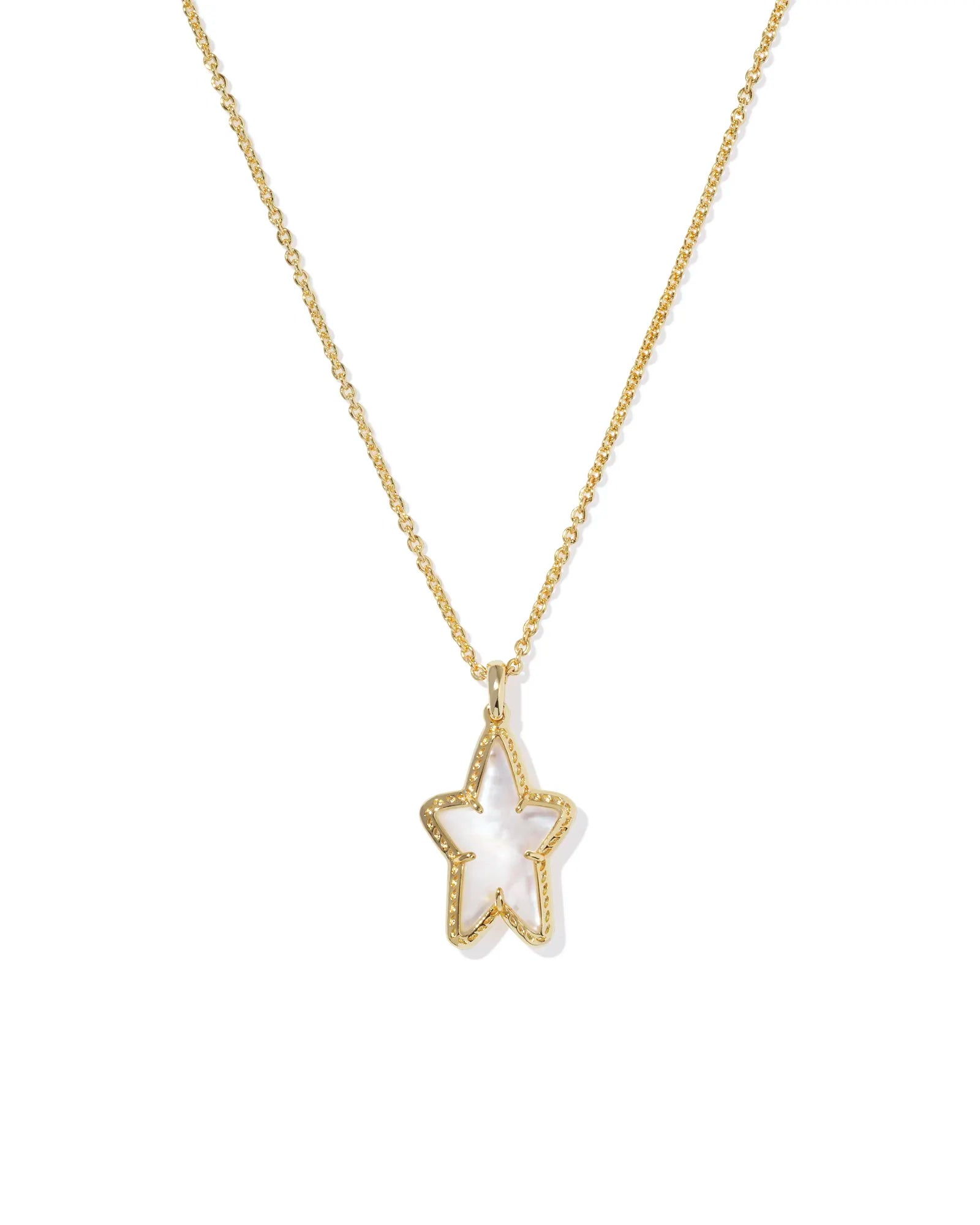 Kendra Scott Ada Star Gold Short Pendants