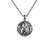 Mariana Silver Guardian Angel Necklace In "Champagne & Caviar"