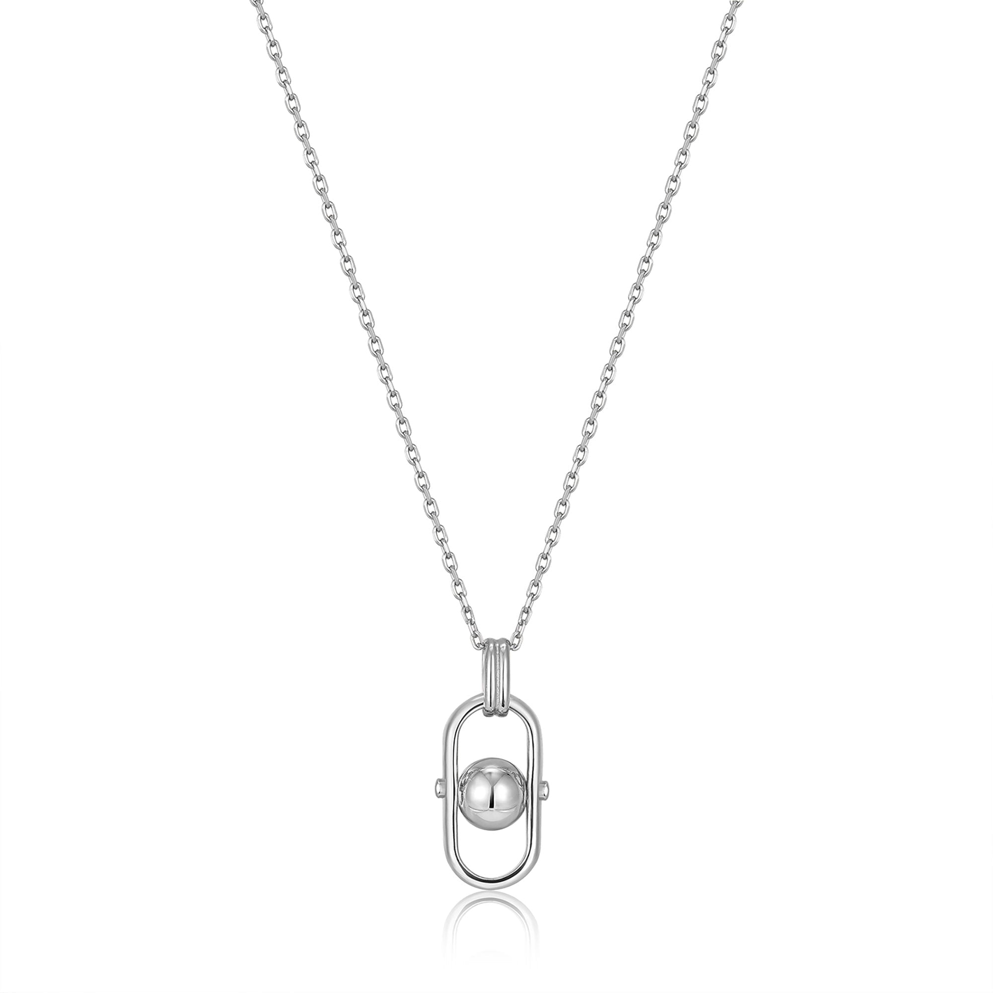 Ania Haie Orb Link Drop Pendant Necklaces