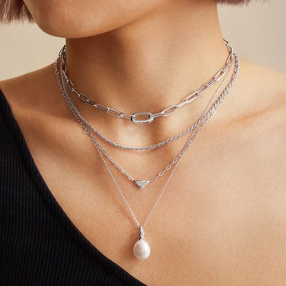 Ania Haie Freshwater Pearl Pendant Necklace