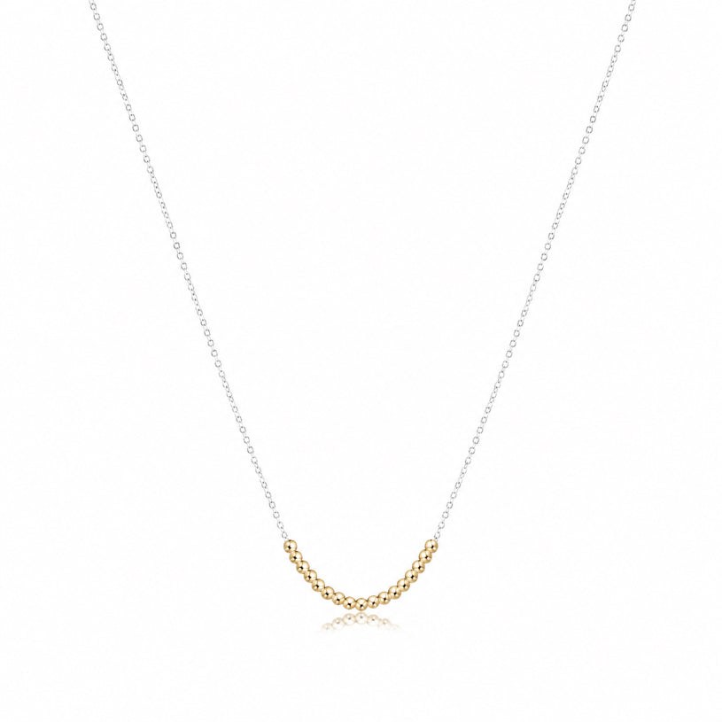 enewton 16" Necklace Mixed Metal | Beaded Bliss Small Gold