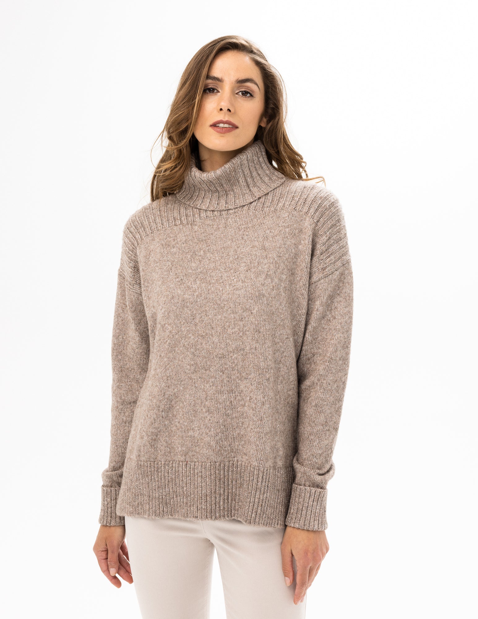 Renuar Cowl Neck Sweater
