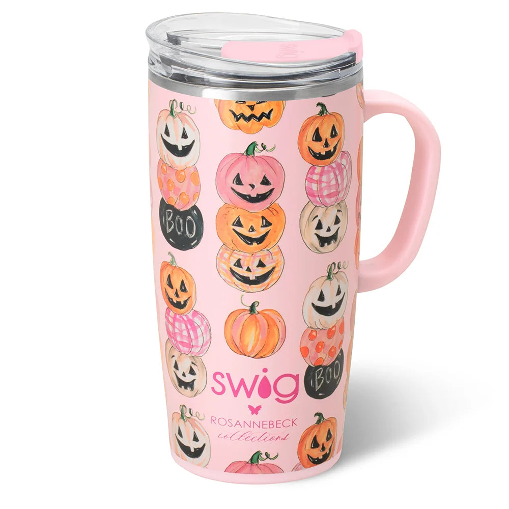Swig Travel Mug 22oz | Pumpkin Stacks