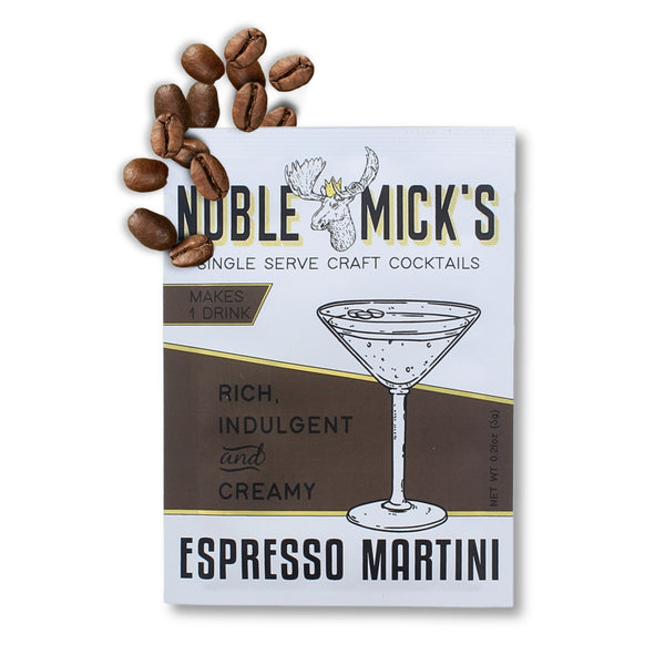 "Craft Your Cocktail" - Single Serve Craft Cocktail Mix - Espresso Martini