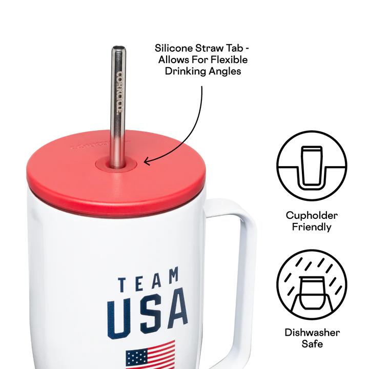 Corkcicle Team USA 2024 Olympics Collection 30oz Cold Cup XL