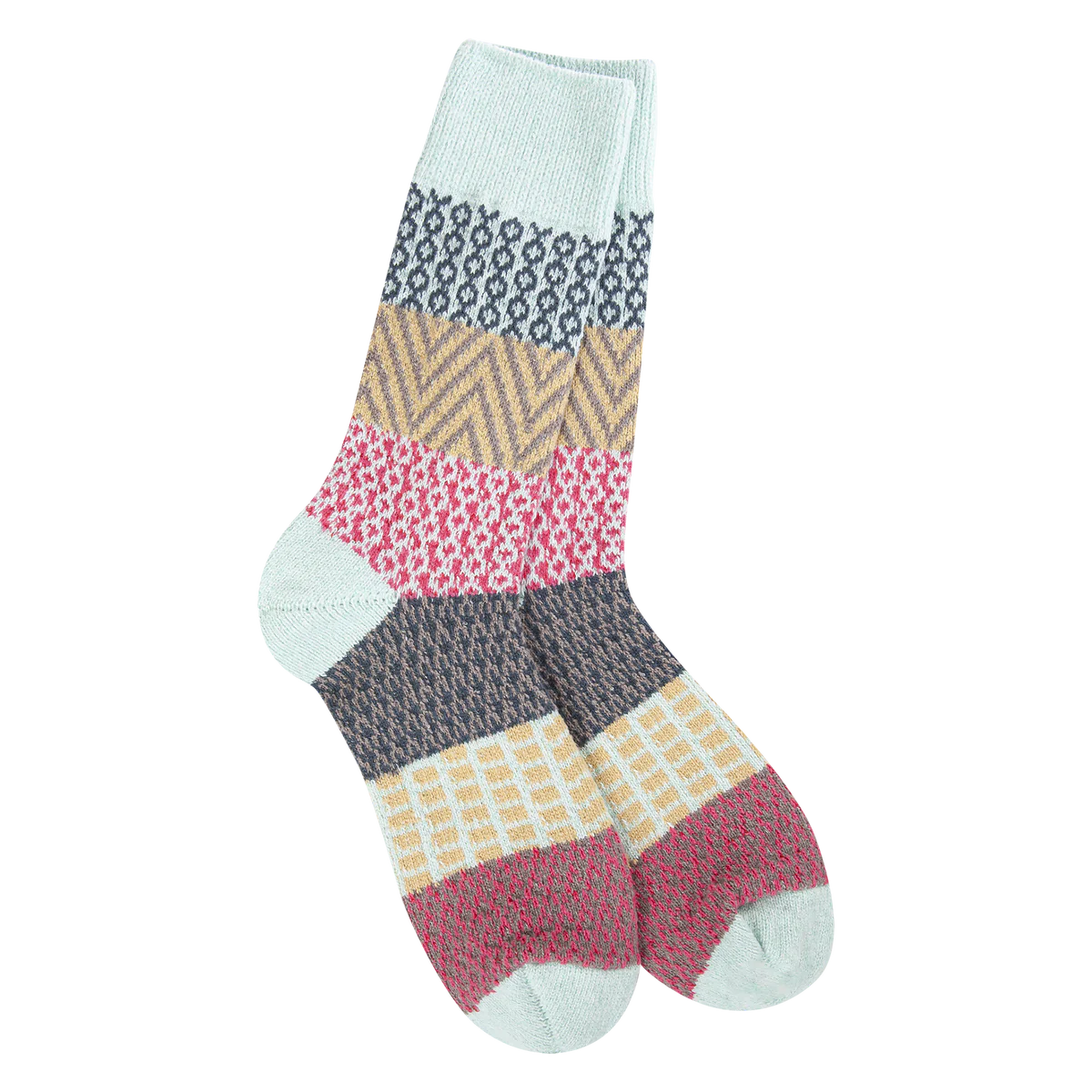 World's Softest Weekend Gallery Crew Socks