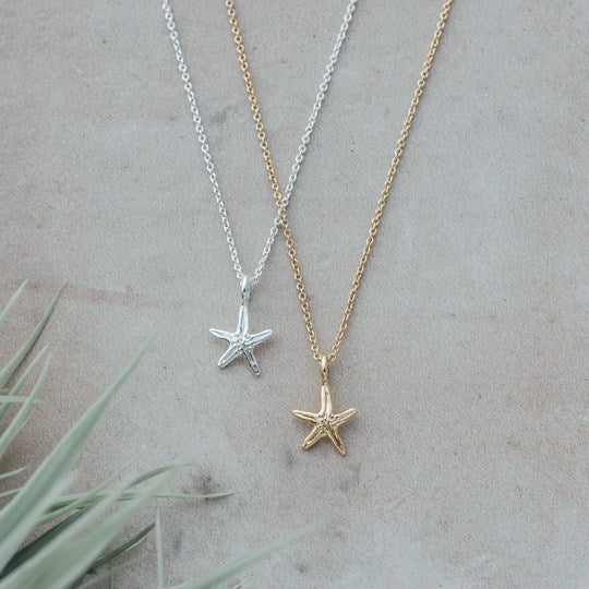 Whimsical Seastar Necklaces