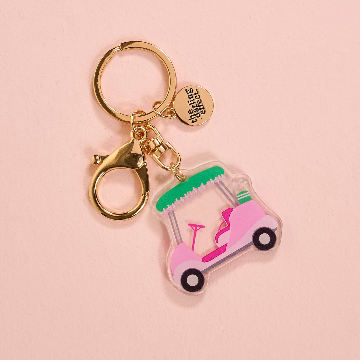 Acrylic Keychain | Golf Cart