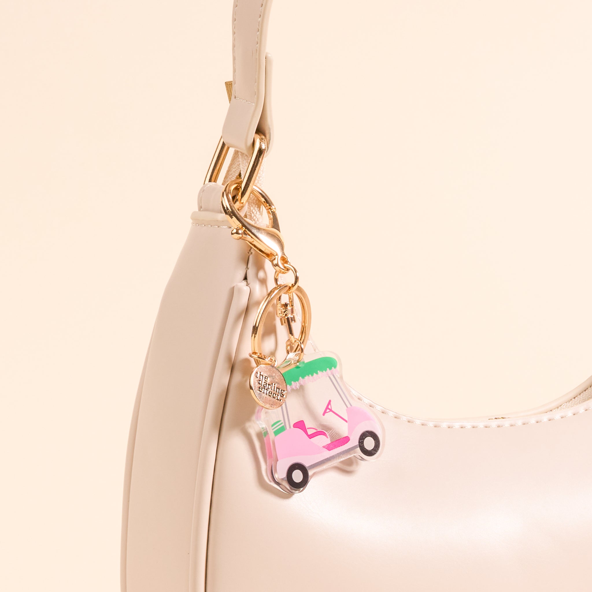 Acrylic Keychain | Golf Cart