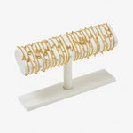 A Littles & Co. Alphabet Beaded Stretch Bracelets - Juli's Wearable Art
