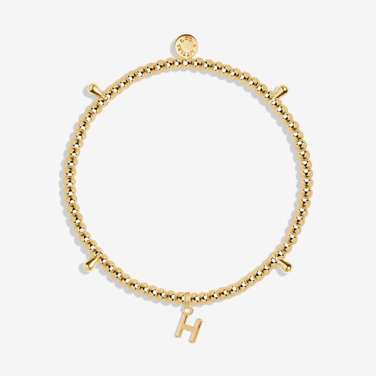 A Littles & Co. Alphabet Beaded Stretch Bracelets - Juli's Wearable Art