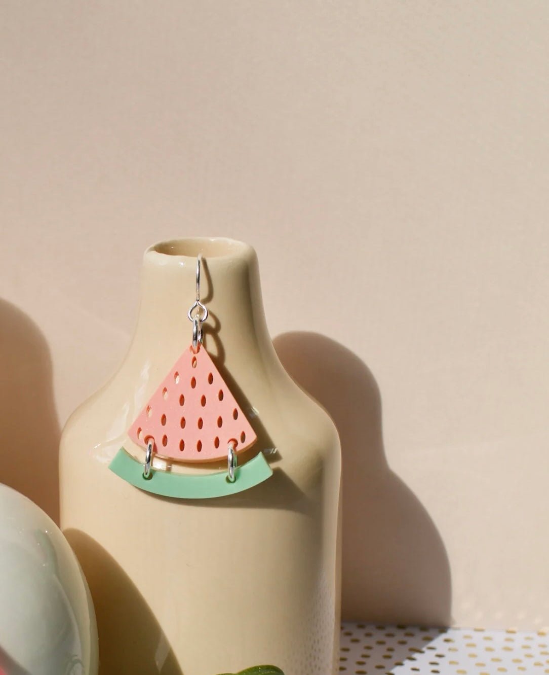 "A Slice of Fun" Watermelon Earrings