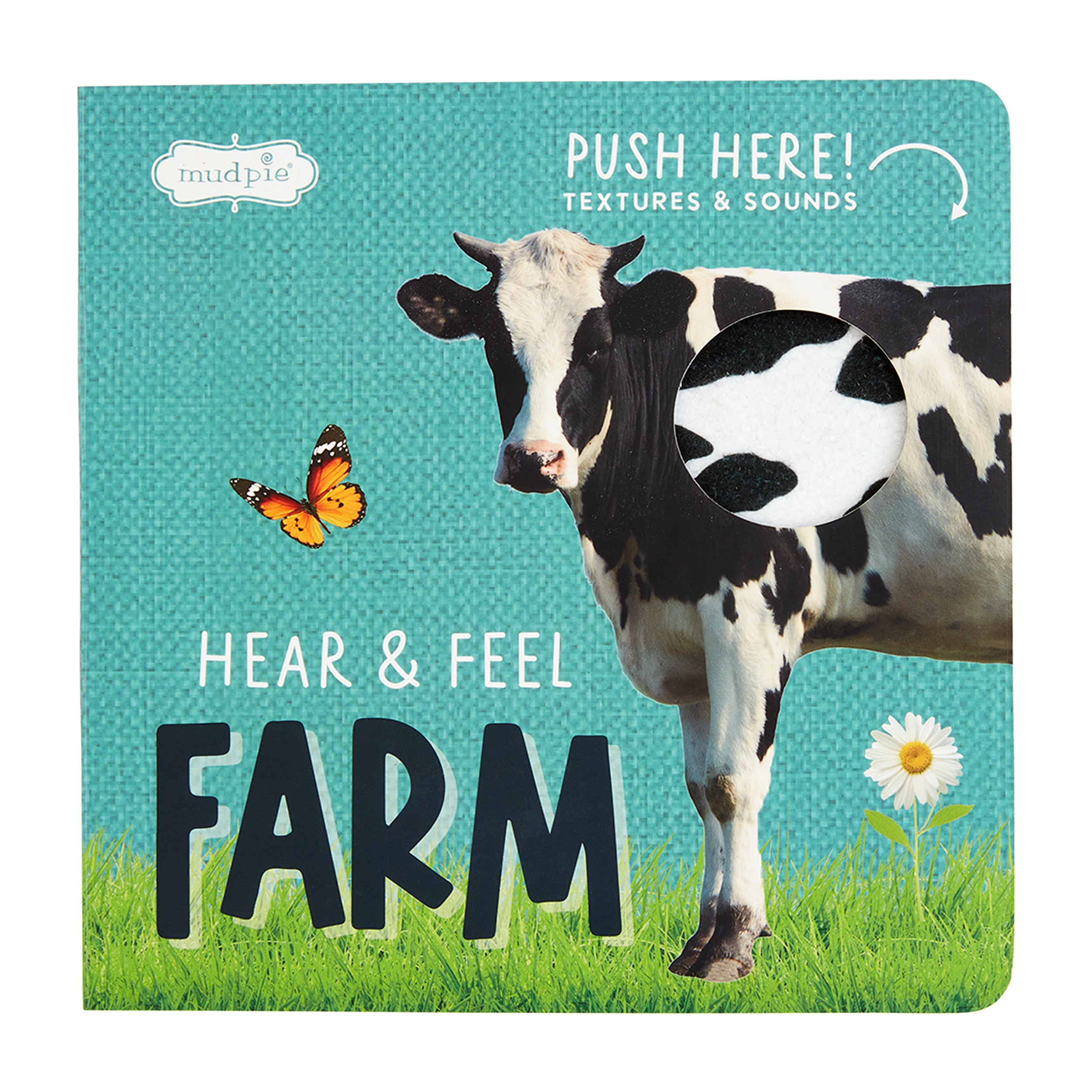 Mudpie Hear & Feel Farm Board Book