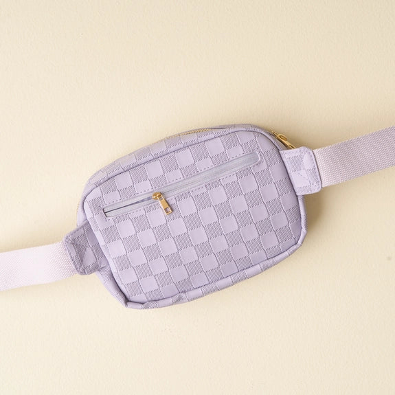 The Darling Effect Urban Check Belt Bags