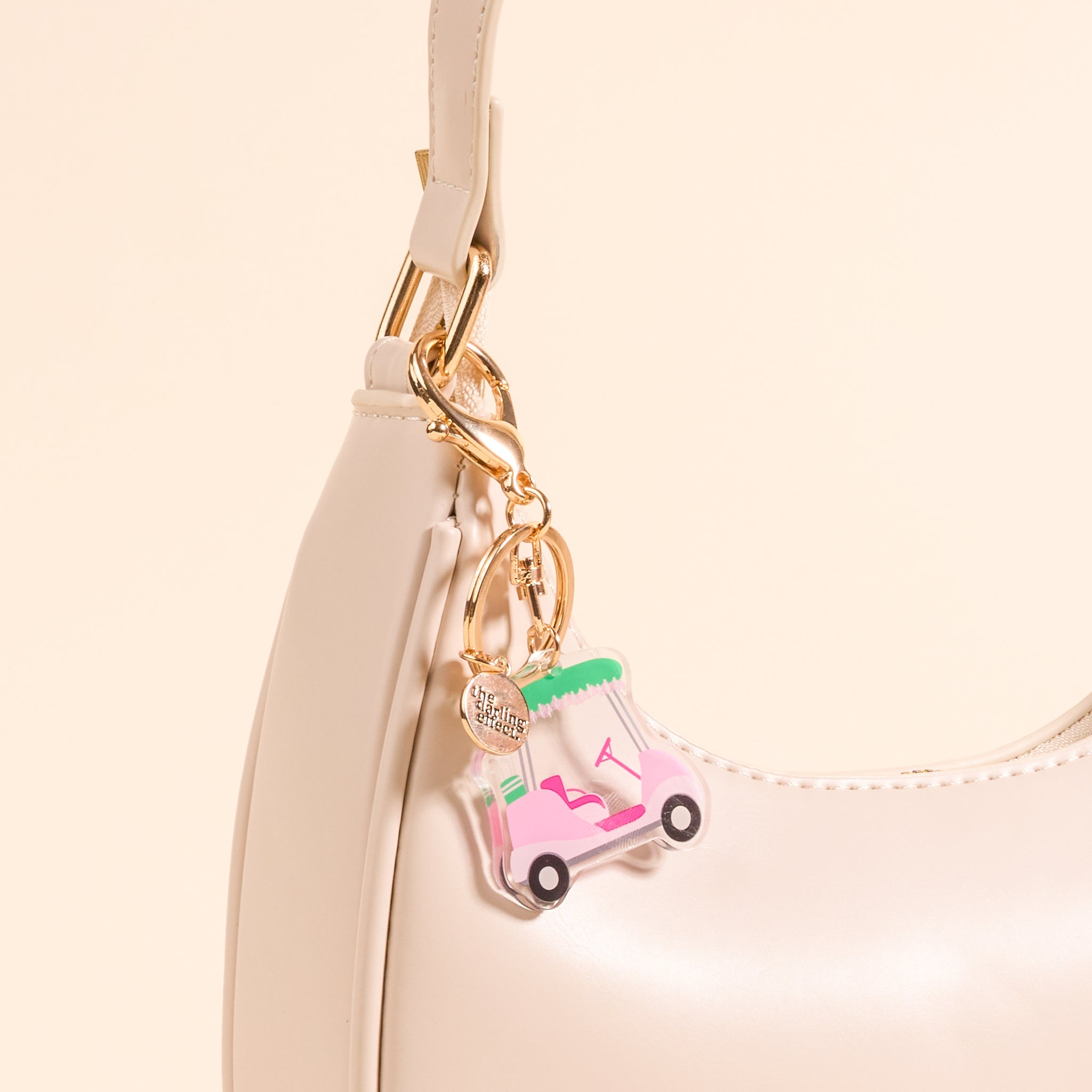 Acrylic Keychain | Golf Cart - Juli's Wearable Art