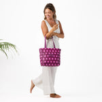 Aloha Go-To-Tote | Oui Oui | Fruit Punch Plum - Juli's Wearable Art
