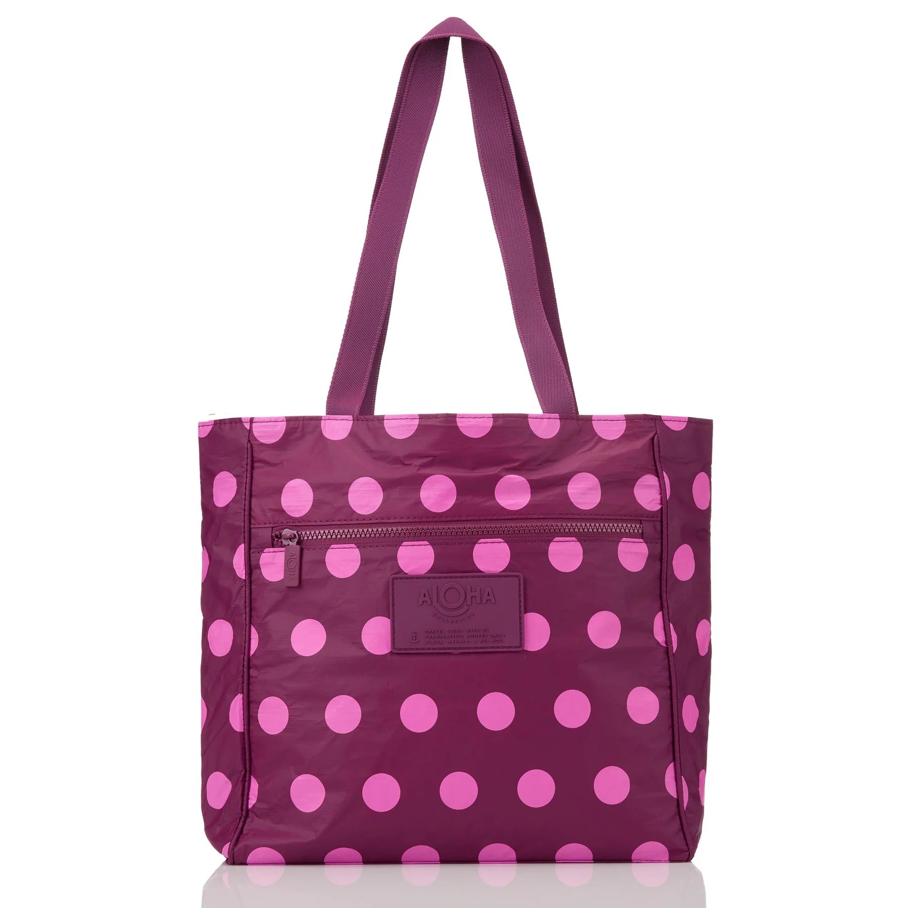 Aloha Go-To-Tote | Oui Oui | Fruit Punch Plum - Juli's Wearable Art
