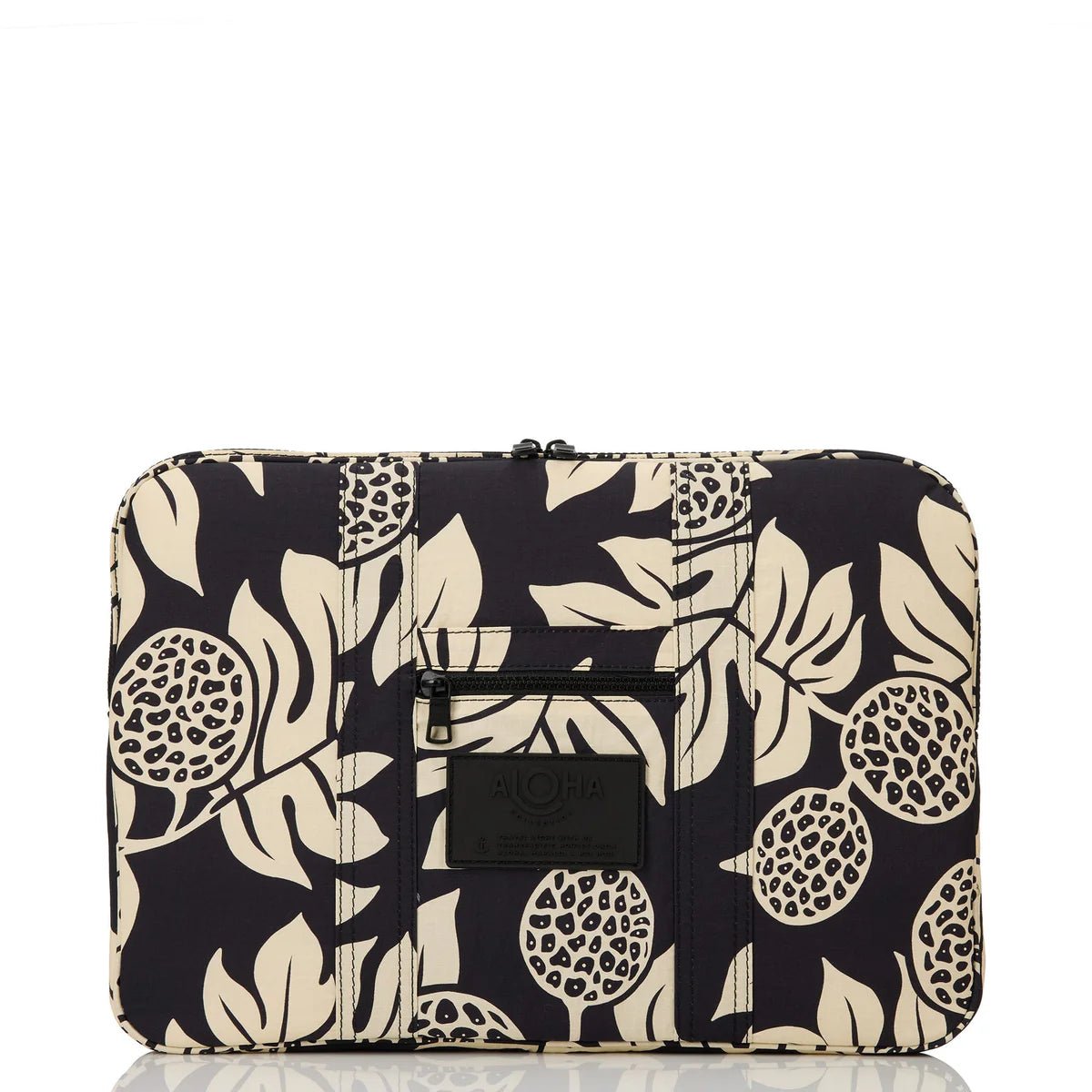 Aloha Keep It Light Laptop Case | Holomua | Black Sandstone - Juli's Wearable Art