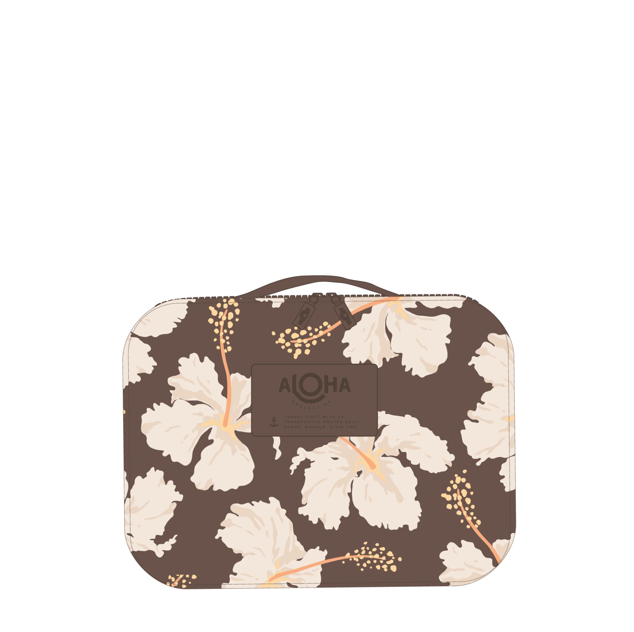 Aloha Keep it Light Lunch Box | Taha'a | Chocolate - Juli's Wearable Art
