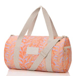 Aloha Keep It Light Sporty Duffle | Lei Stand | Peachy - Juli's Wearable Art