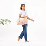 Aloha Keep It Light Sporty Duffle | Lei Stand | Peachy - Juli's Wearable Art