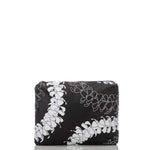 Aloha Puakenikeni Small Pouch | White on Black - Juli's Wearable Art