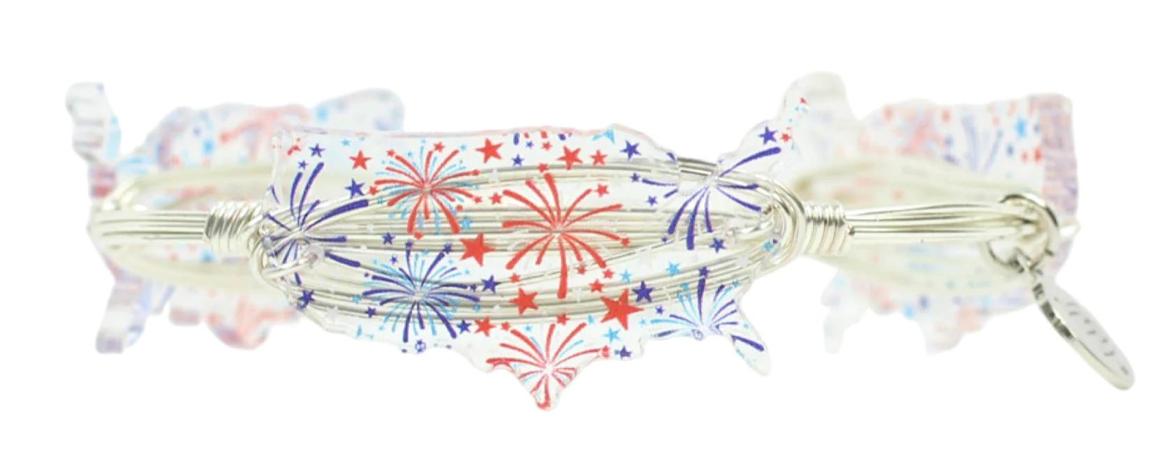 America The Beautiful Bangle Bracelets - Juli's Wearable Art