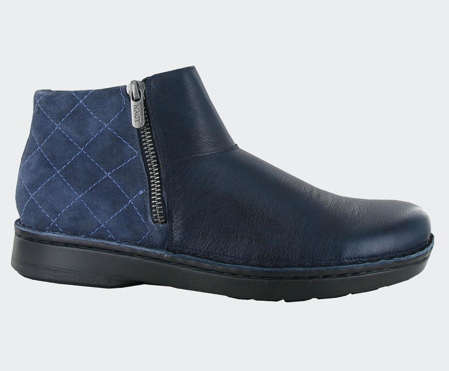 NAOT Sintra - Ink Leather/Midnight Blue Suede