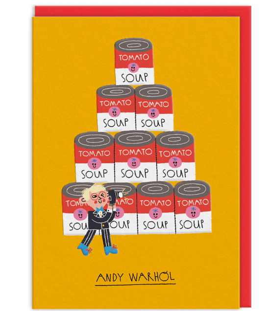 Andy Warhol Greeting Card - Juli's Wearable Art