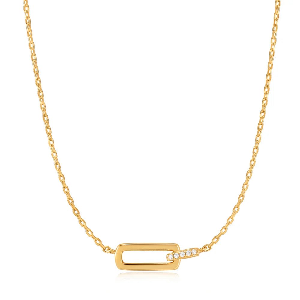 Ania Haie Glam Interlock Necklace - Gold - Juli's Wearable Art