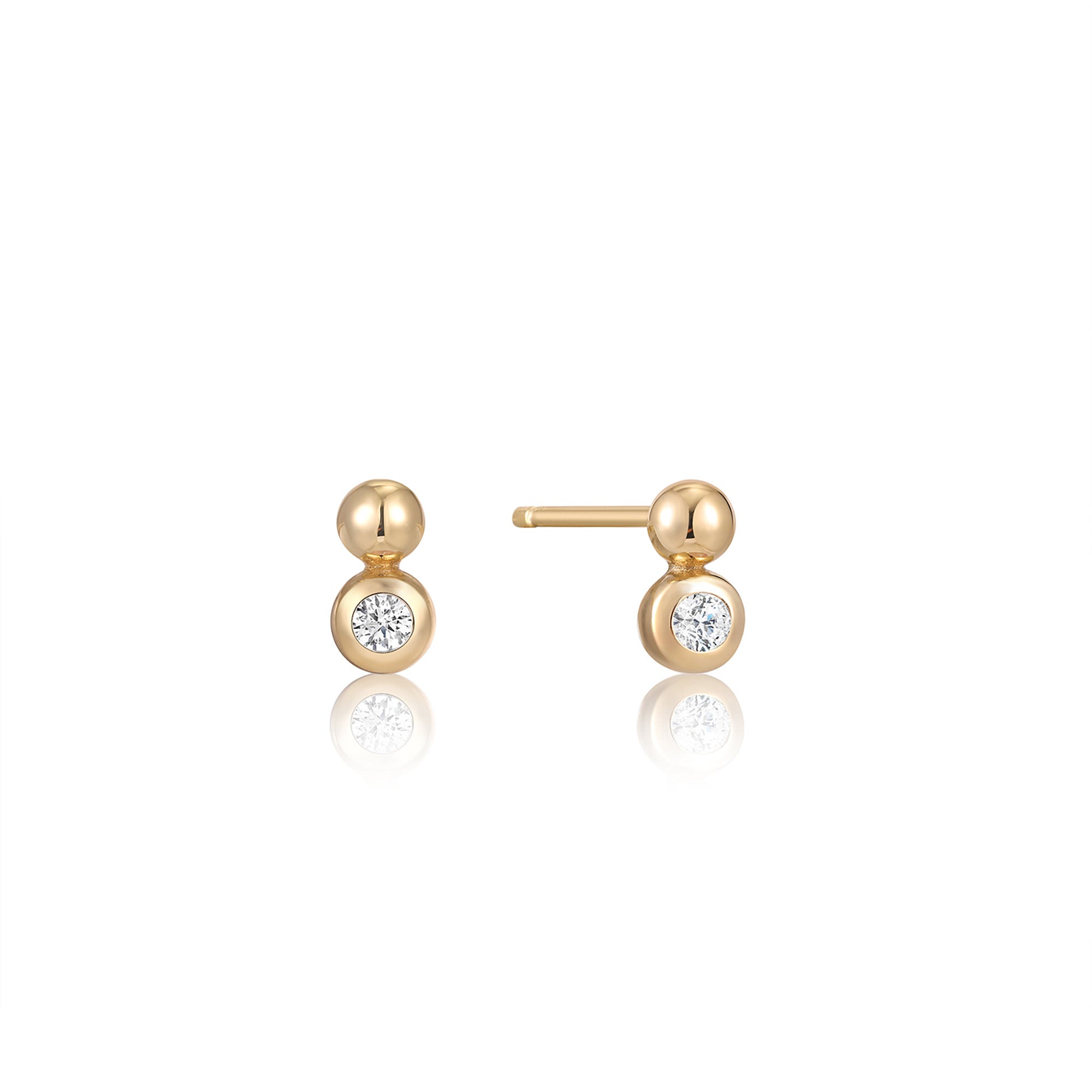 Ania Haie Orb Sparkle Stud Earrings - Juli's Wearable Art