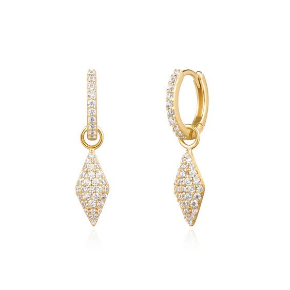 Ania Haie Pavé Sparkle Huggies - Juli's Wearable Art