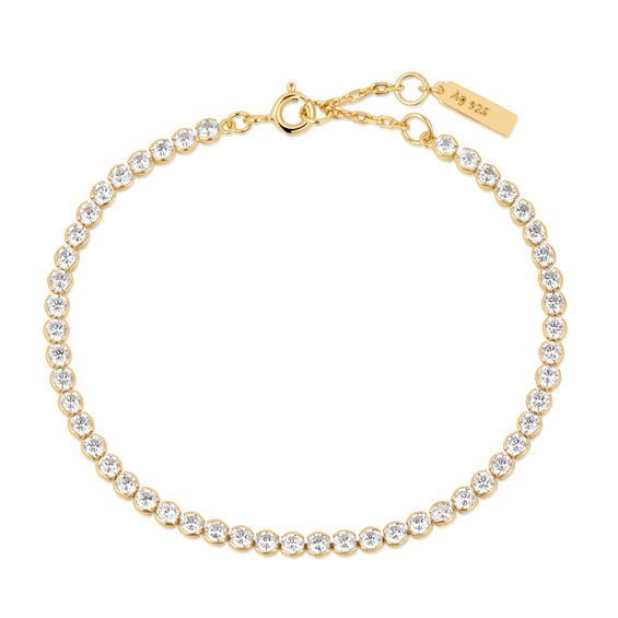 Ania Haie Row Bezel Set Bracelet - Juli's Wearable Art