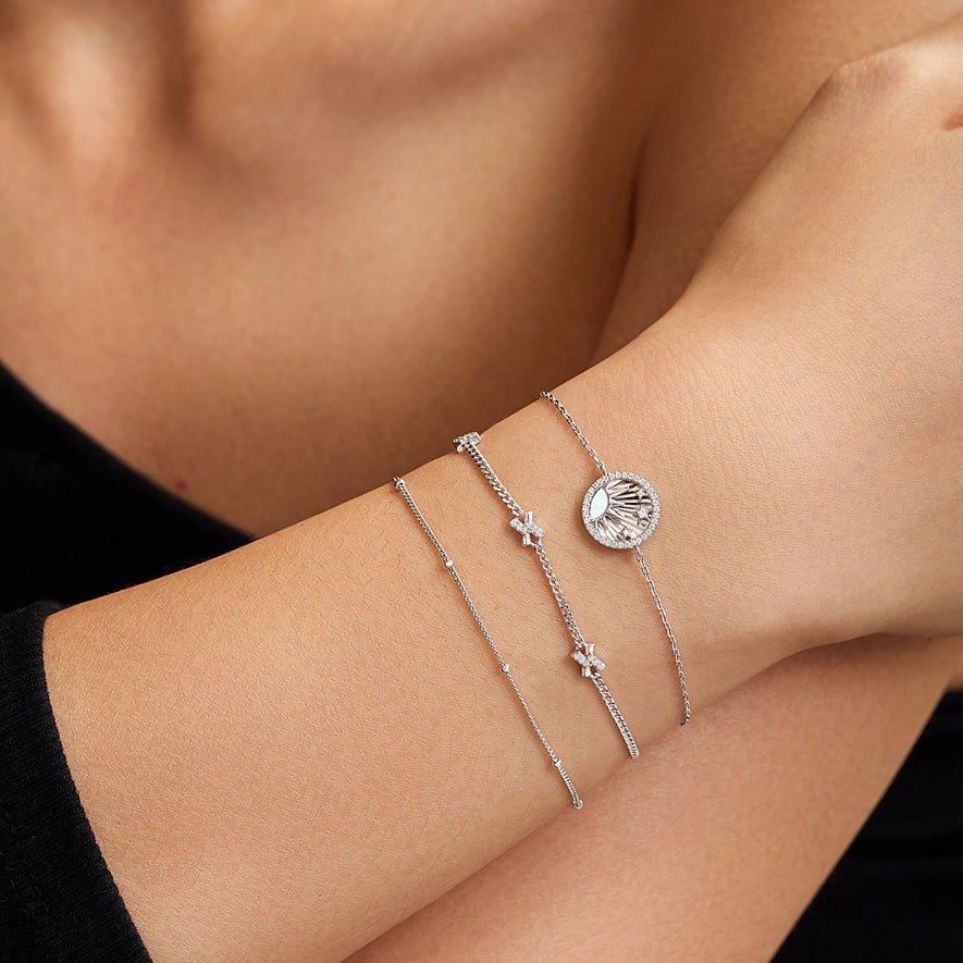 Ania Haie Shiny Sun Stars Bracelet | Silver or Gold - Juli's Wearable Art