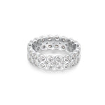 Ania Haie Silver Double Row Bezel Ring - Juli's Wearable Art