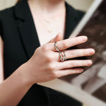 Ania Haie Silver Sparkle Ring - Juli's Wearable Art