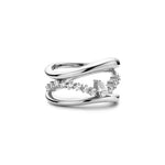 Ania Haie Silver Sparkle Ring - Juli's Wearable Art