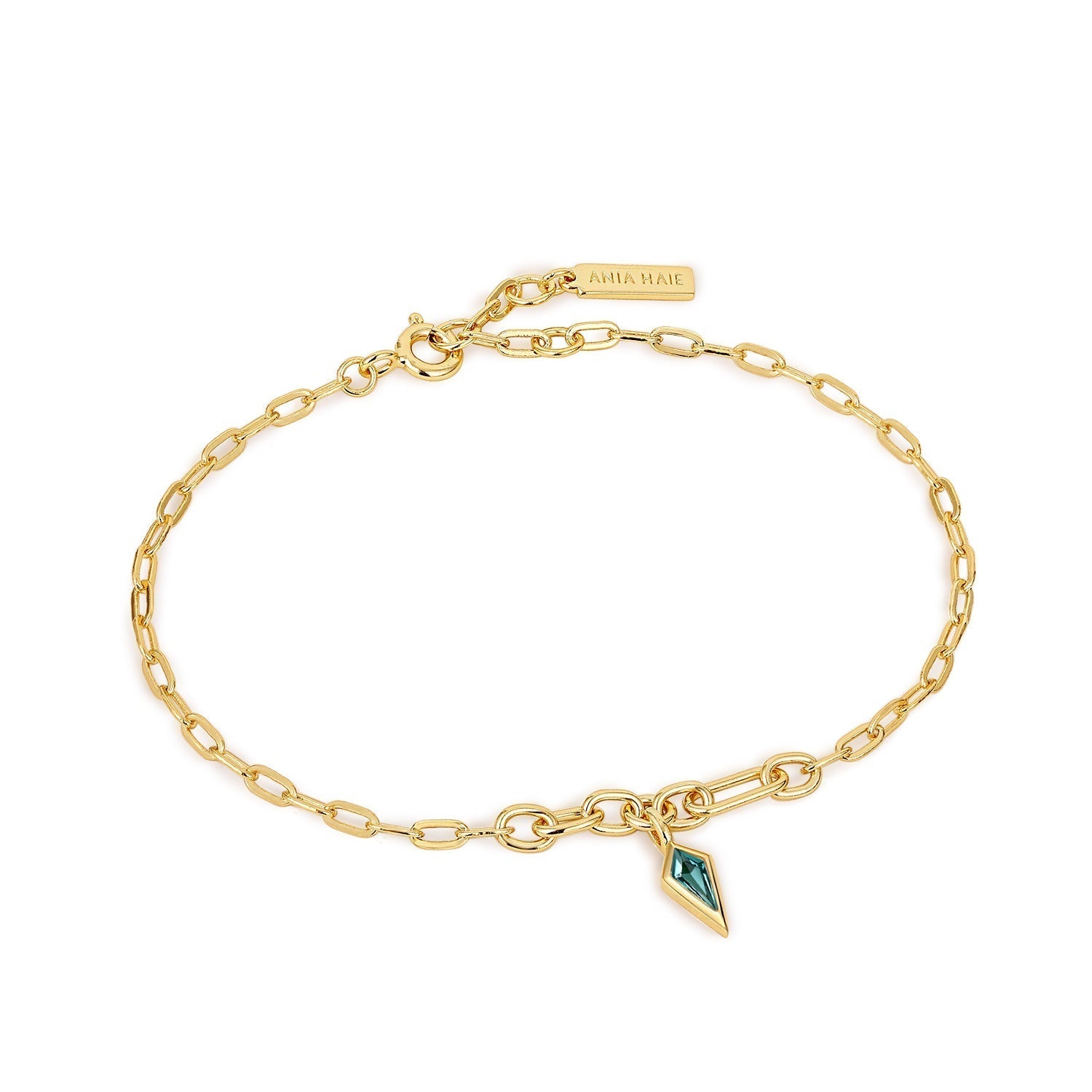 Ania Haie Sparkle Drop Pendant Chunky Chain Bracelets - Juli's Wearable Art