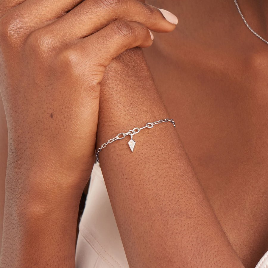 Ania Haie Sparkle Drop Pendant Chunky Chain Bracelets - Juli's Wearable Art