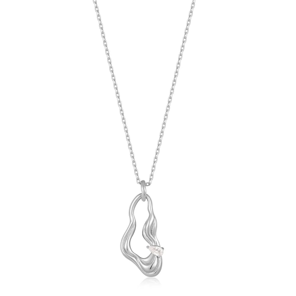 Ania Haie Twisted Wave Drop Pendant Necklaces - Juli's Wearable Art