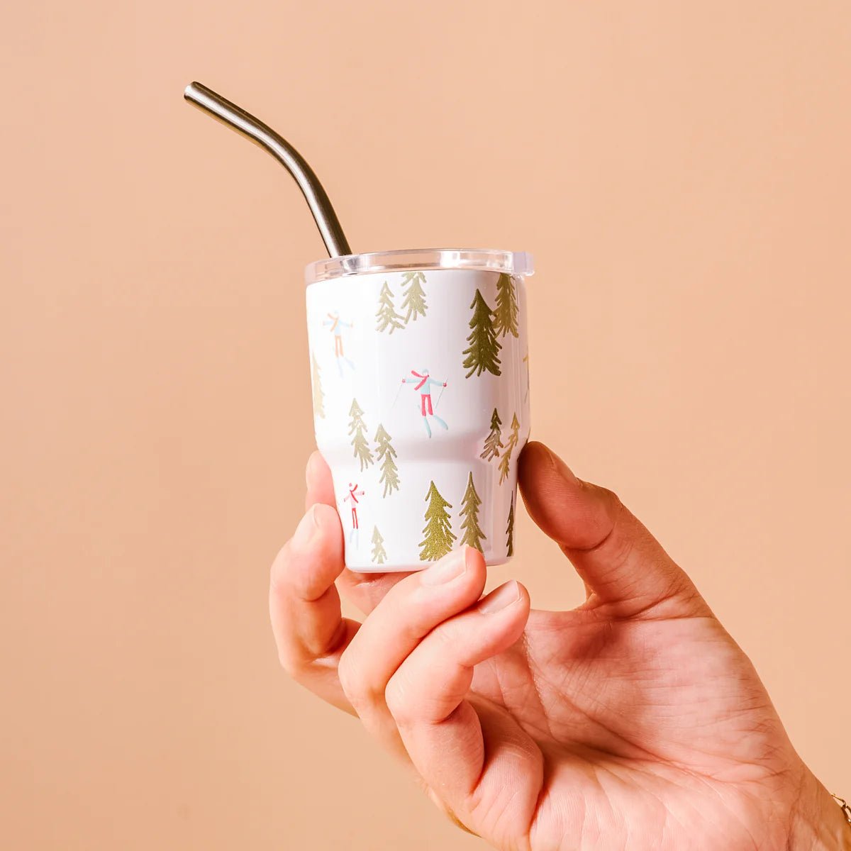 Aprés Ski 2 oz Tiny Tumbler - Juli's Wearable Art