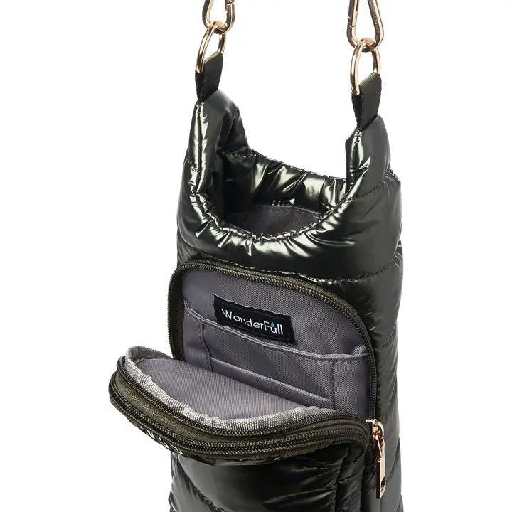 Army Green Shiny Hydrobag® with Army Green Solid Strap - Juli's Wearable Art