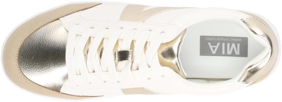 Astra Metallic Lace Up Sneakers - Juli's Wearable Art