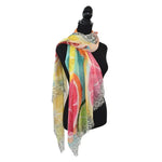 Atticus Summer Citrus Print Scarf - Juli's Wearable Art