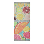 Atticus Summer Citrus Print Scarf - Juli's Wearable Art